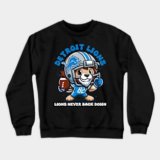 detroit lions Crewneck Sweatshirt